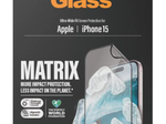 PanzerGlass™ Matrix Displayschutz mit D30 für das Apple iPhone 15/Ultra-Wide Fit mit Alignerkit