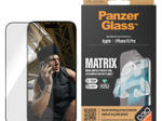PanzerGlass™ Matrix Displayschutz mit D30 für das Apple iPhone 15 Pro/Ultra-Wide Fit mit Alignerkit