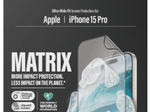 PanzerGlass™ Matrix Displayschutz mit D30 für das Apple iPhone 15 Pro/Ultra-Wide Fit mit Alignerkit