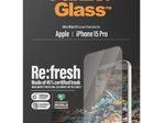 PanzerGlass™ Re:Fresh Displayschutzfolie für das Apple iPhone 15 Pro/Ultra-Wide Fit mit Easyligner