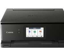 Canon PIXMA TS8750 Tintenstrahl-Multifunktionsdrucker inkl. Canon Original PGI-530 PGBK Druckerpatrone
