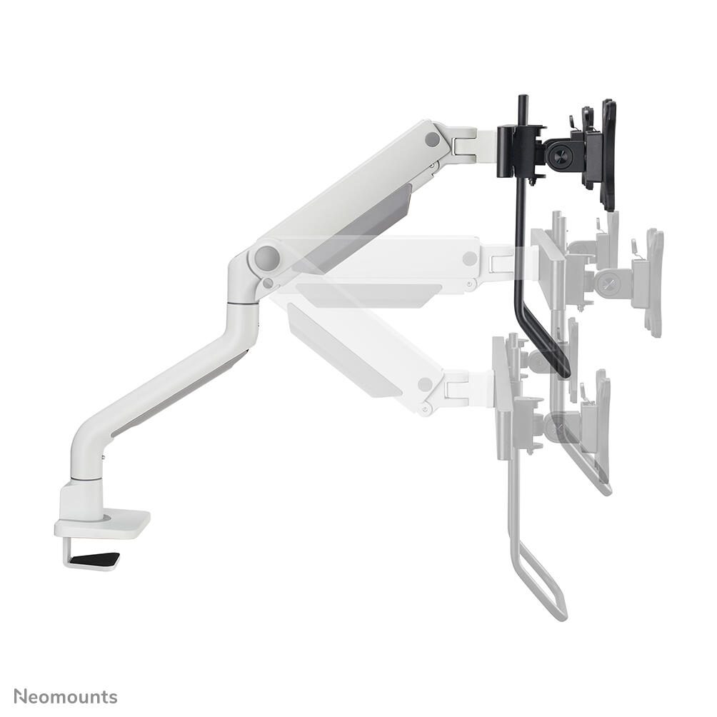 Neomounts DS75S-950WH2 vollbewegliche Tischhalterung für 17-32" Bildschirme - Weiß