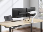 Neomounts DS75S-950WH2 vollbewegliche Tischhalterung für 17-32" Bildschirme - Weiß