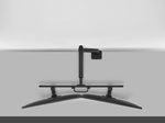 Neomounts DS75S-950BL2 vollbewegliche Tischhalterung für 17-32" Bildschirme - Schwarz