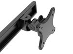 Neomounts DS75S-950BL2 vollbewegliche Tischhalterung für 17-32" Bildschirme - Schwarz