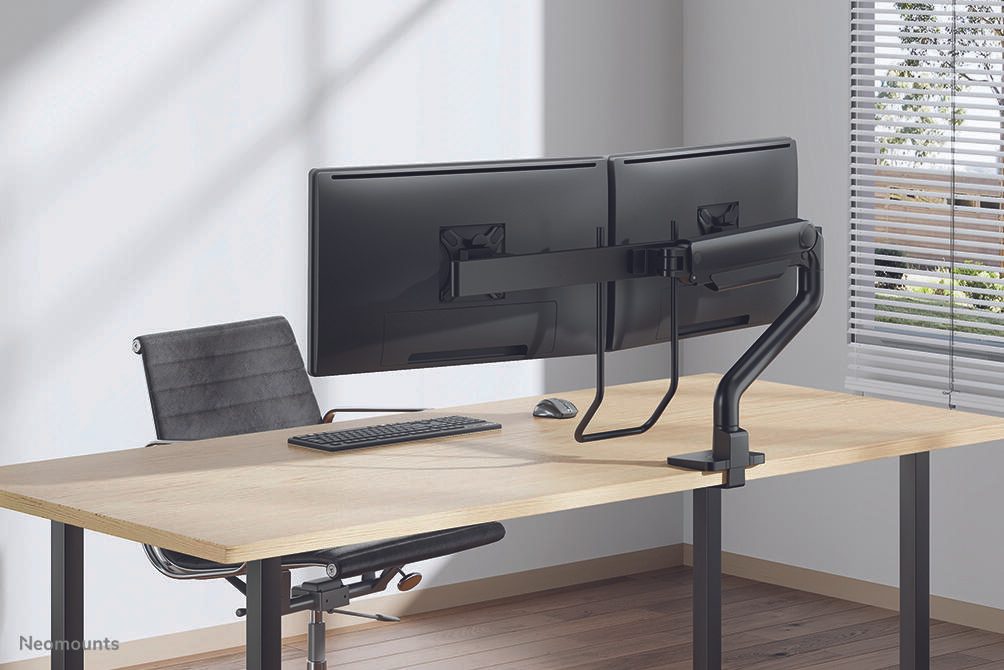 Neomounts DS75S-950BL2 vollbewegliche Tischhalterung für 17-32" Bildschirme - Schwarz