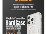 PanzerGlass™ HardCase MagSafe kompatibel mit D30 für das Apple iPhone 15 Pro