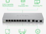 Zyxel Switch 12-Port Giga-/MultiGig 8x 1G + 2x 2.5G + 2x 10G SFP+