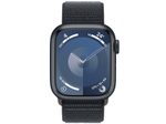 Apple Watch Series 9 (GPS + Cellular) 45 mm Aluminiumgehäuse Mitternacht, Sportband Mitternacht Loop