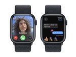 Apple Watch Series 9 (GPS + Cellular) 45 mm Aluminiumgehäuse Mitternacht, Sportband Mitternacht Loop