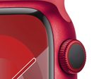 Apple Watch Series 9 (GPS + Cellular) 45mm Aluminiumgehäuse rot, Sportband rot S/M