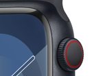 Apple Watch Series 9 (GPS) 45mm Aluminiumgehäuse mitternacht, Sportband mitternacht, M/L