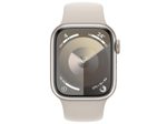 Apple Watch Series 9 (GPS + Cellular) 41mm Aluminiumgehäuse polarstern, Sportband polarstern, S/M