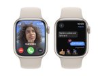 Apple Watch Series 9 (GPS + Cellular) 41mm Aluminiumgehäuse polarstern, Sportband polarstern, S/M