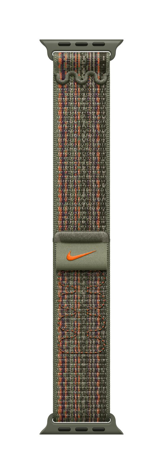 Apple Watch Nike Sport Loop grün/orange