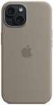 Apple Silikon Case mit MagSafe für Apple iPhone 15, tonbraun