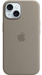 Apple Silikon Case mit MagSafe für Apple iPhone 15 Pro Max, tonbraun