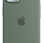 Apple Silikon Case mit MagSafe für Apple iPhone 15 Pro Max, Zypresse