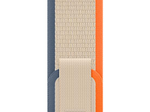 Apple Watch Trail Loop orange/beige S/M