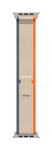 Apple Watch Trail Loop orange/beige S/M