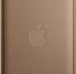 Apple Feingewebe Wallet mit MagSafe für Apple iPhone 12,13,14 und 15, tonbraun