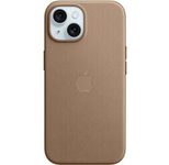 Apple Feingewebe Case mit MagSafe für Apple iPhone 15 Plus, tonbraun