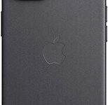 Apple Feingewebe Case mit MagSafe für Apple iPhone 15 Pro, schwarz