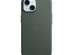 Apple Feingewebe Case mit MagSafe für Apple iPhone 15 Pro Max, immergrün