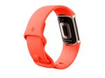 Fitbit Charge 6 Fitness Tracker, Coral/Champagne Gold