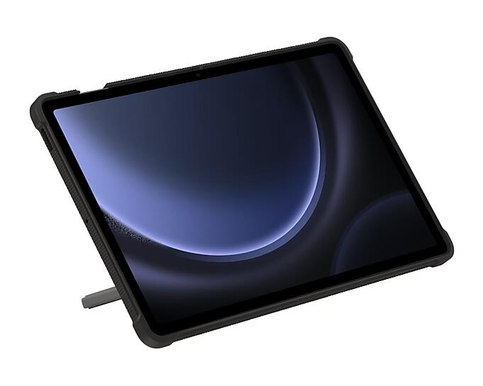 Samsung Outdoor Cover Titan für das Galaxy Tab S9 FE+ (Schwarz)