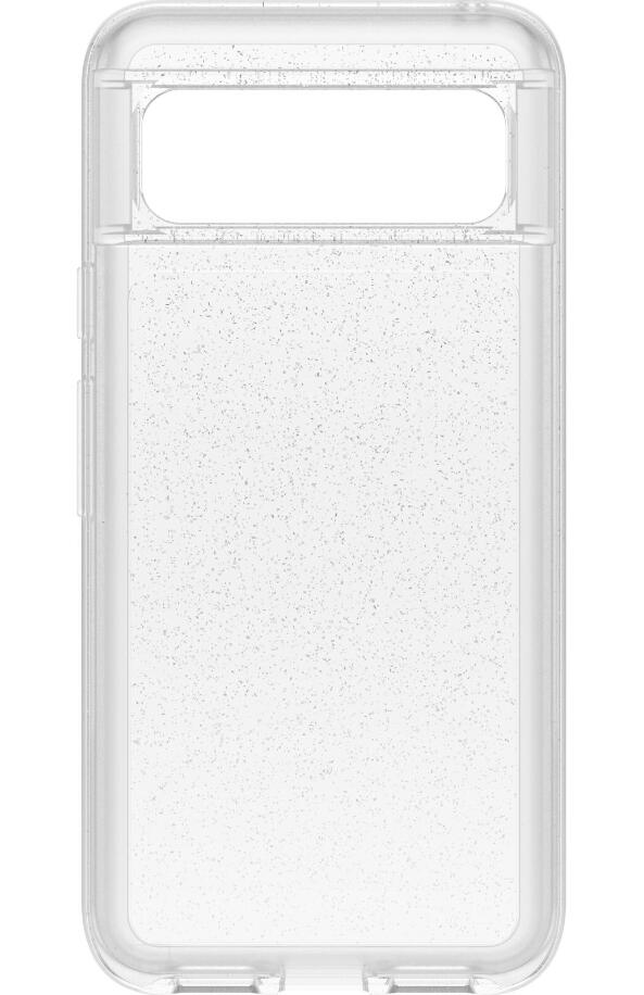 OtterBox Symmetry Clear Series für das Google Pixel 8 - Stardust (Clear Glitter)