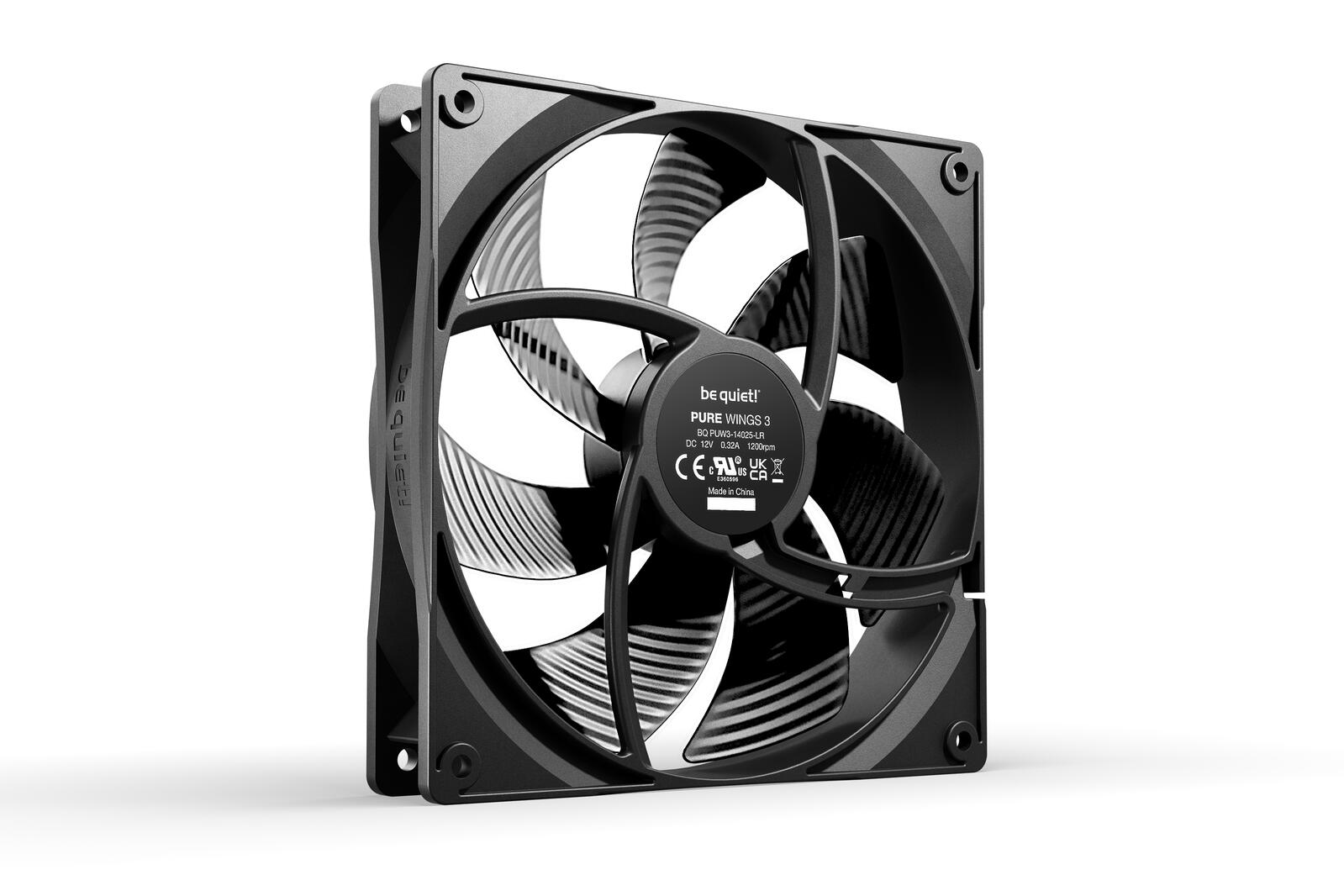 be quiet Lüfter Pure Wings 3 140mm schwarz