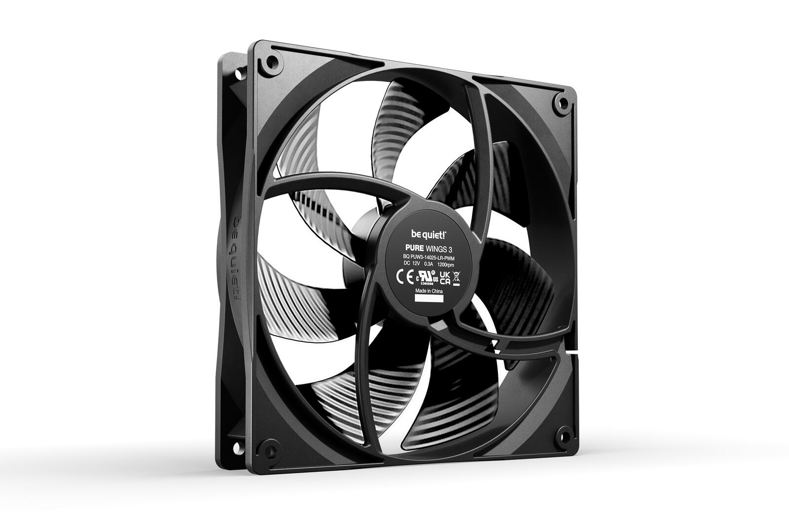 be quiet Lüfter Pure Wings 3 140mm PWM schwarz