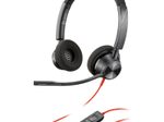 Poly Blackwire 3320 Stereo Headset