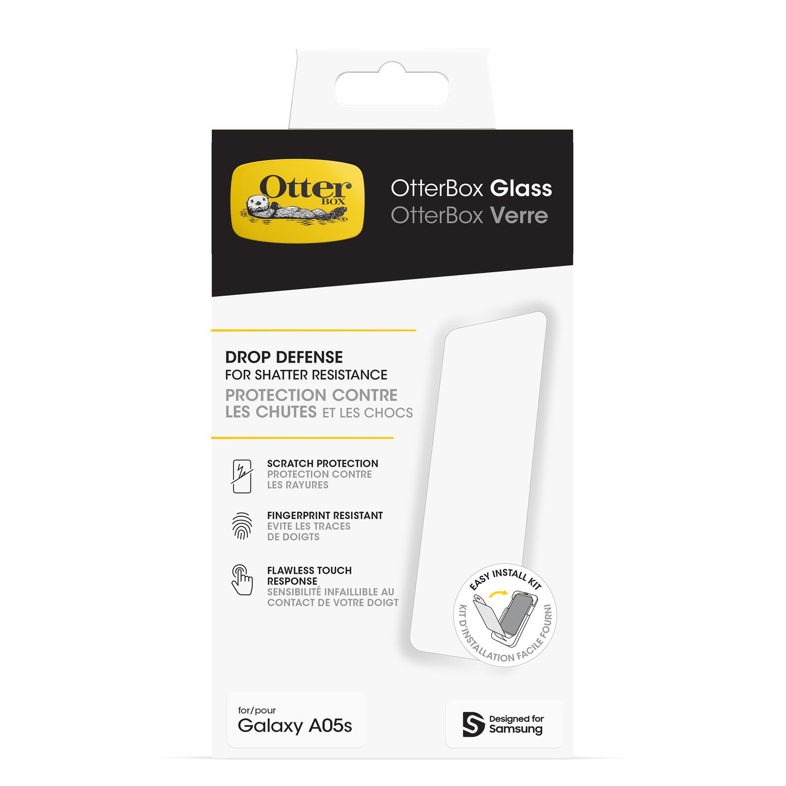 OtterBox Glass für das Samsung Galaxy A05s (Retail)