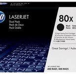 HP Original 80X Toner Doppelpack schwarz hohe Kapazität 2 x 6.900 Seiten (CF280XD)