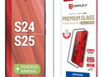 DISPLEX Premium Panzerglas (Full Cover, 10H) für Samsung Galaxy S24/S25