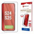 DISPLEX Premium Panzerglas (Full Cover, 10H) für Samsung Galaxy S24/S25