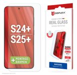 DISPLEX Panzerglas 2D/ Clear (10H) für Samsung Galaxy S24+/S25+