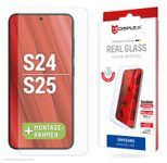 DISPLEX Panzerglas 2D/ Clear (10H) für Samsung Galaxy S24/S25
