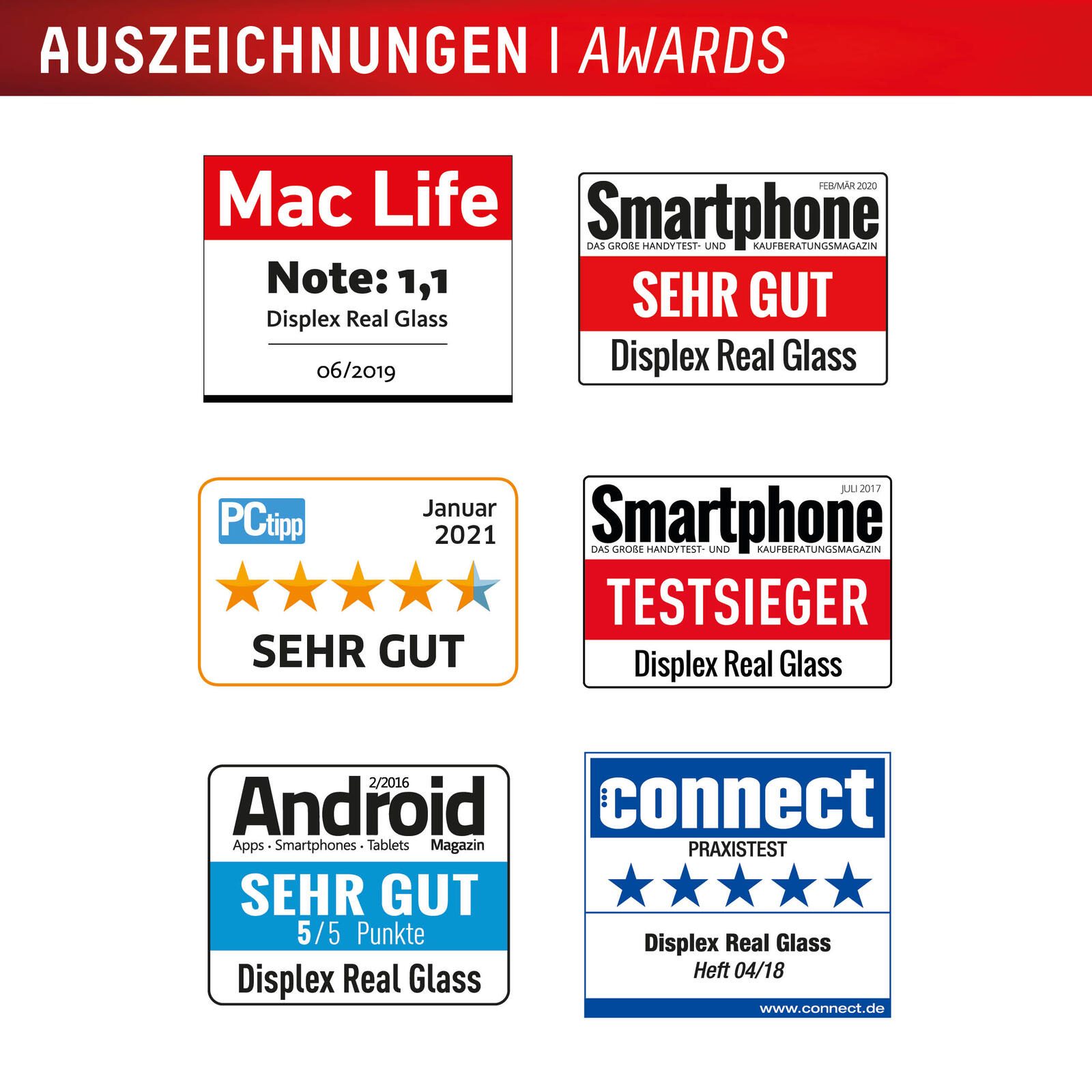 DISPLEX Panzerglas (10H) + Schutzhülle für Samsung Galaxy S24/S25