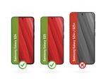 DISPLEX Panzerglas (10H) + Schutzhülle für Samsung Galaxy S24/S25