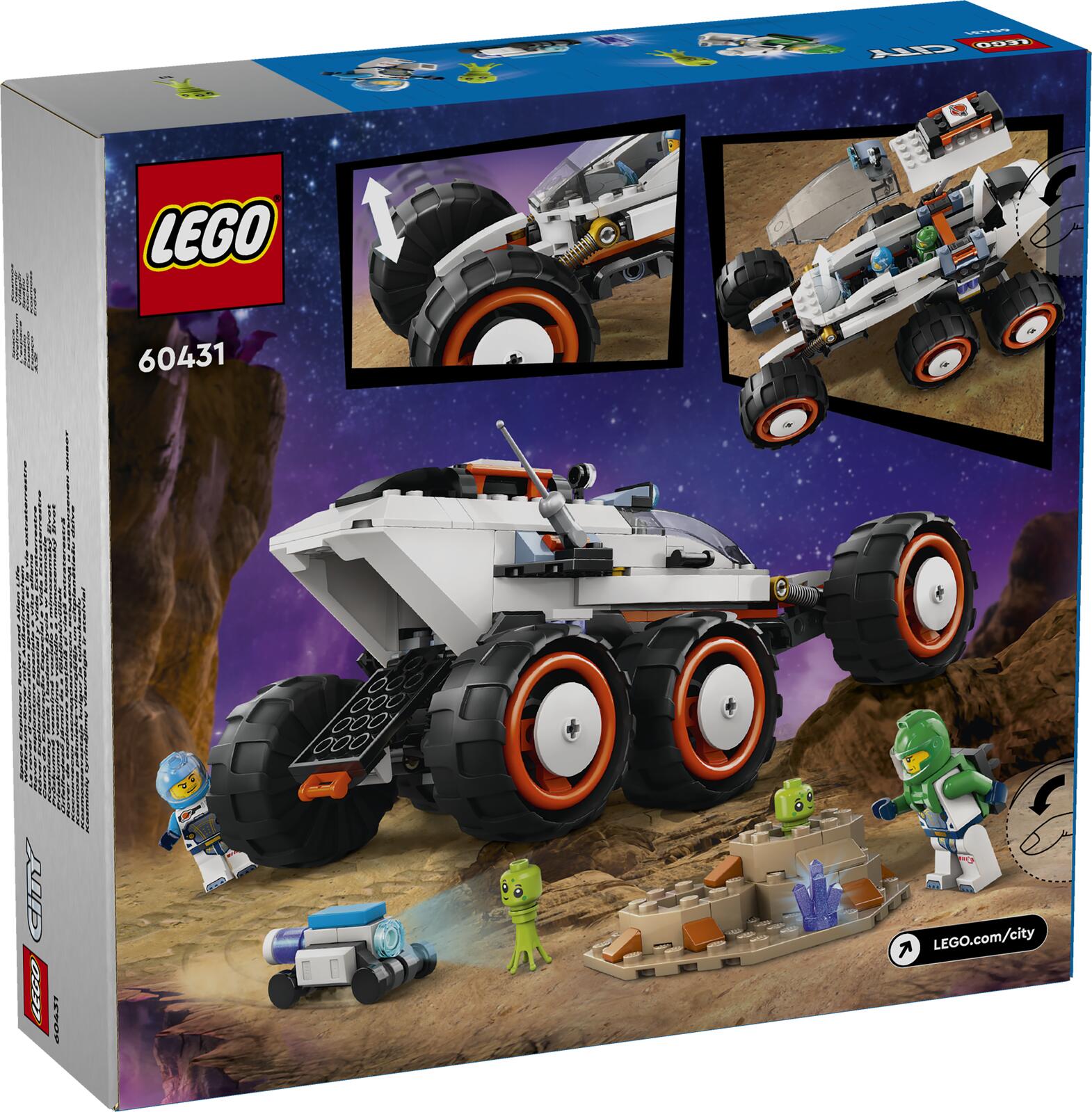 LEGO® City Weltraum 60431 Weltraum-Rover mit Außerirdischen