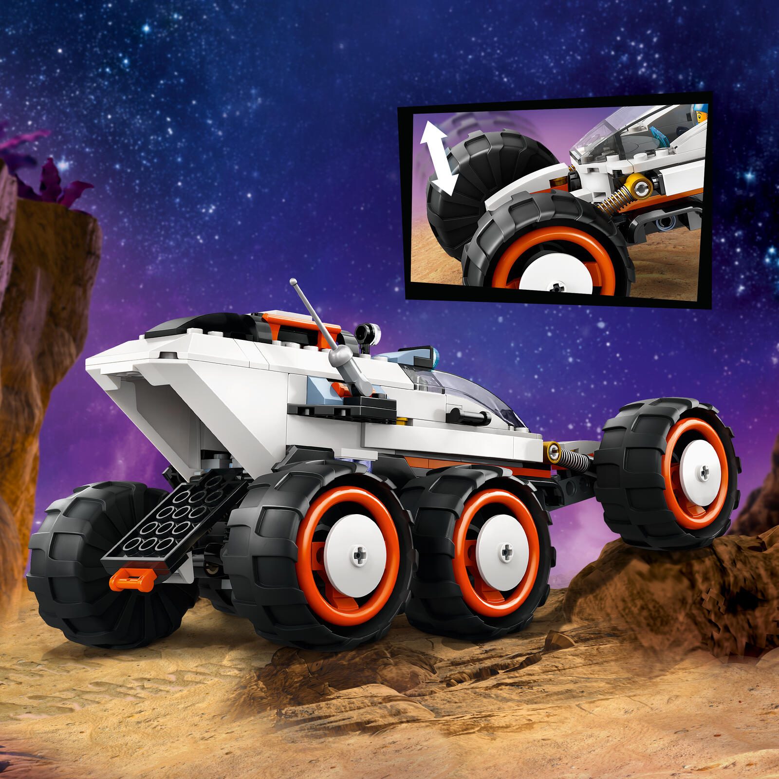 LEGO® City Weltraum 60431 Weltraum-Rover mit Außerirdischen