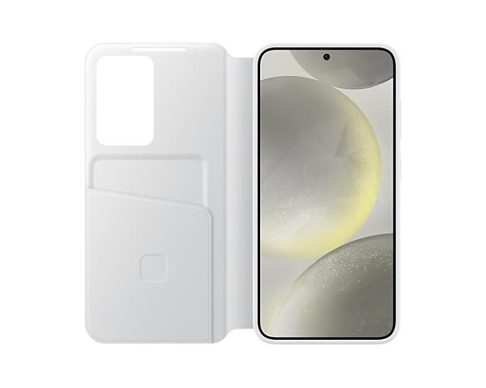 Samsung Smart View Wallet Case für das Galaxy S24 (White)
