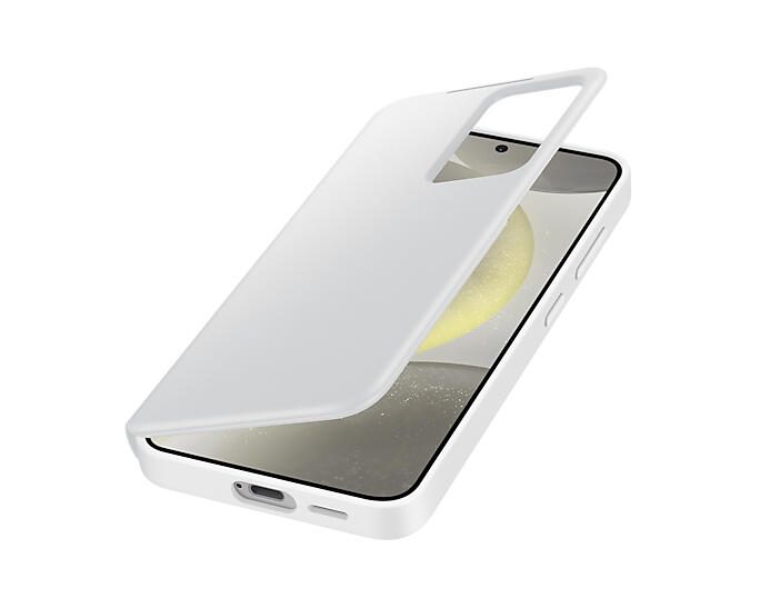 Samsung Smart View Wallet Case für das Galaxy S24 (White)