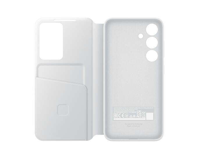 Samsung Smart View Wallet Case für das Galaxy S24 (White)