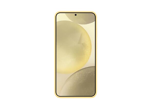 Samsung Silicone Case für das Galaxy S24+ (Yellow)