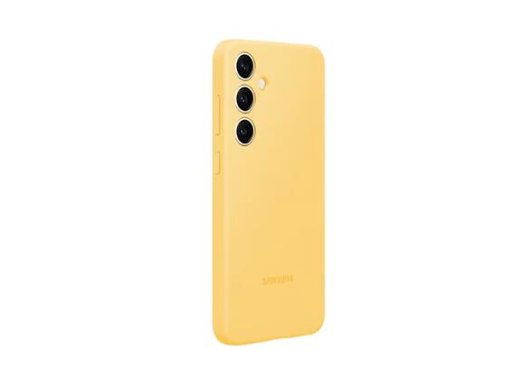 Samsung Silicone Case für das Galaxy S24+ (Yellow)