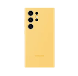Samsung Silicone Case für das Galaxy S24 Ultra (Yellow)